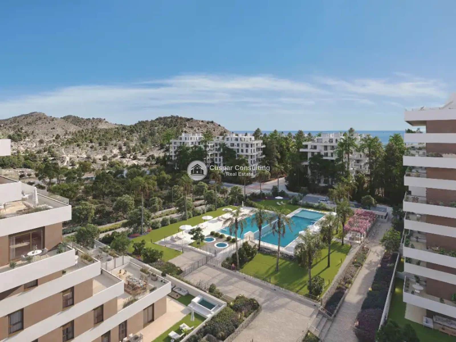 3 soveværelse Lejlighed til salg i La Villajoyosa / Vila Joiosa med swimmingpool garage - € 375.000 (Ref: 9131865)