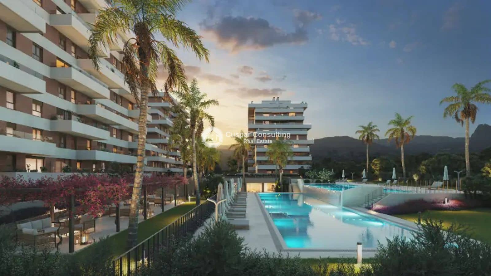 2 camera da letto Appartamento in vendita in La Villajoyosa / Vila Joiosa con piscina garage - 325.000 € (Rif: 9131867)