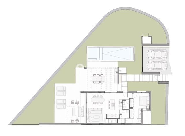 3 quarto Moradia para venda em Las Colinas Golf, Orihuela com piscina - 750 000 € (Ref: 9133145)