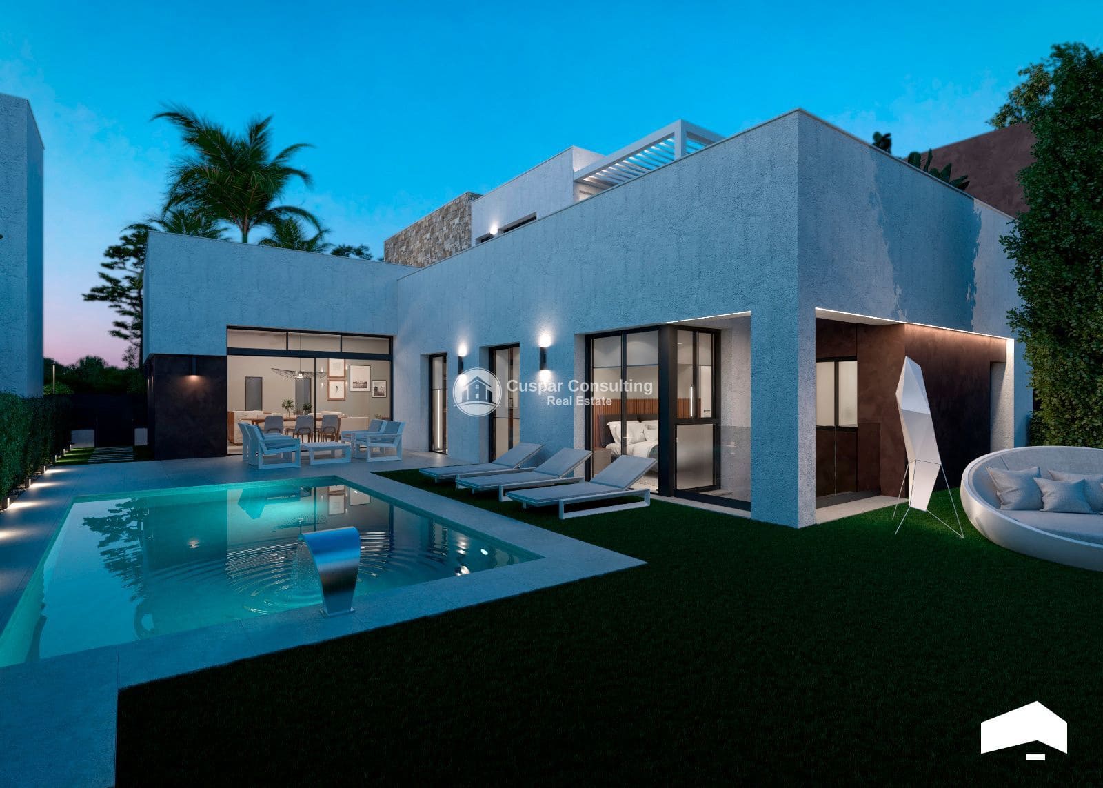 3 bedroom Villa for sale in Torre-Pacheco with pool garage - € 790,000 (Ref: 9148006)