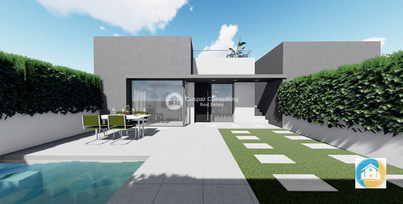 2 soveværelse Villa til salg i San Juan de los Terreros med swimmingpool garage - € 279.000 (Ref: 9153332)