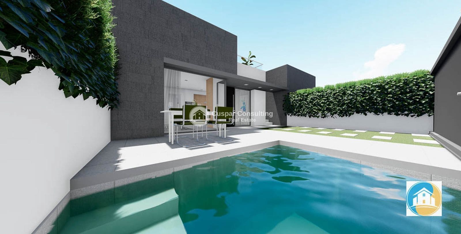 2 soveværelse Villa til salg i San Juan de los Terreros med swimmingpool garage - € 279.000 (Ref: 9153332)