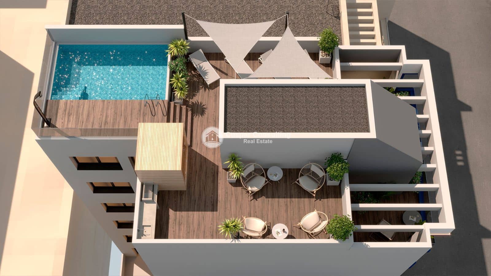 1 slaapkamer Flat te koop in Torrevieja met zwembad - € 175.000 (Ref: 9180617)