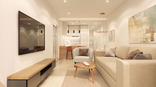 1 quarto Apartamento para venda em Playa del Acequión, Torrevieja com piscina - 175 000 € (Ref: 9180617)