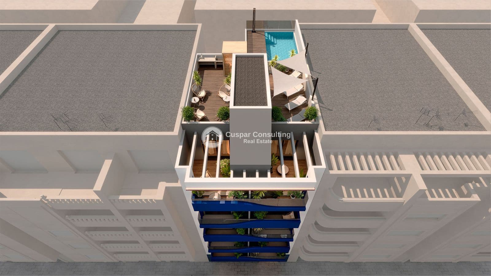 1 slaapkamer Flat te koop in Torrevieja met zwembad - € 175.000 (Ref: 9180617)