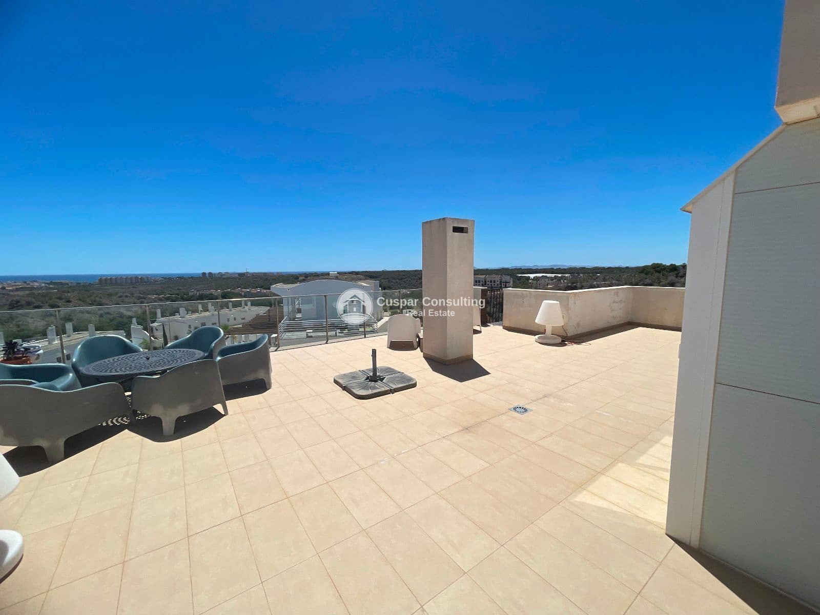 3 slaapkamer Penthouse te koop in Dehesa de Campoamor met zwembad garage - € 449.900 (Ref: 9182012)