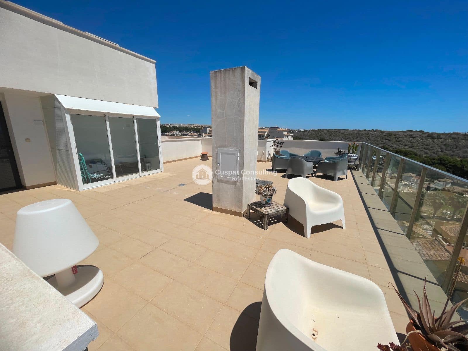 3 slaapkamer Penthouse te koop in Dehesa de Campoamor met zwembad garage - € 449.900 (Ref: 9182012)