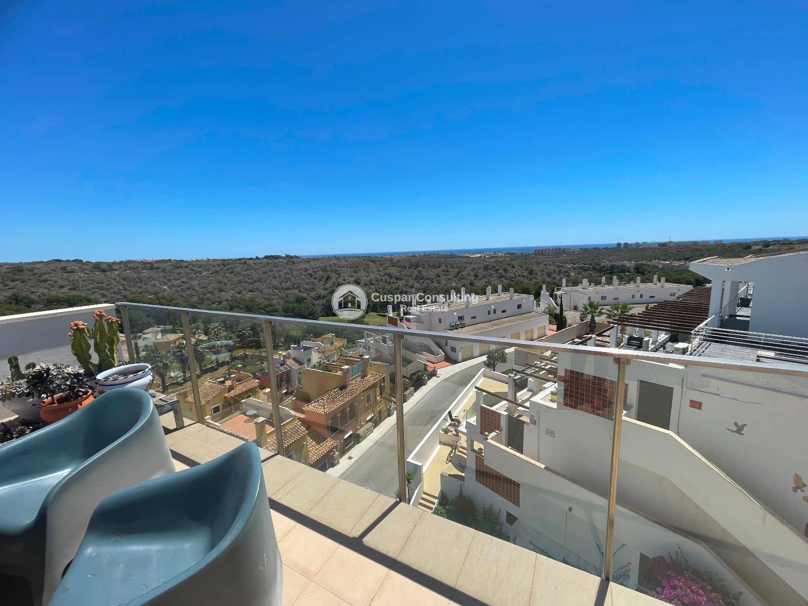 3 slaapkamer Penthouse te koop in Dehesa de Campoamor met zwembad garage - € 449.900 (Ref: 9182012)