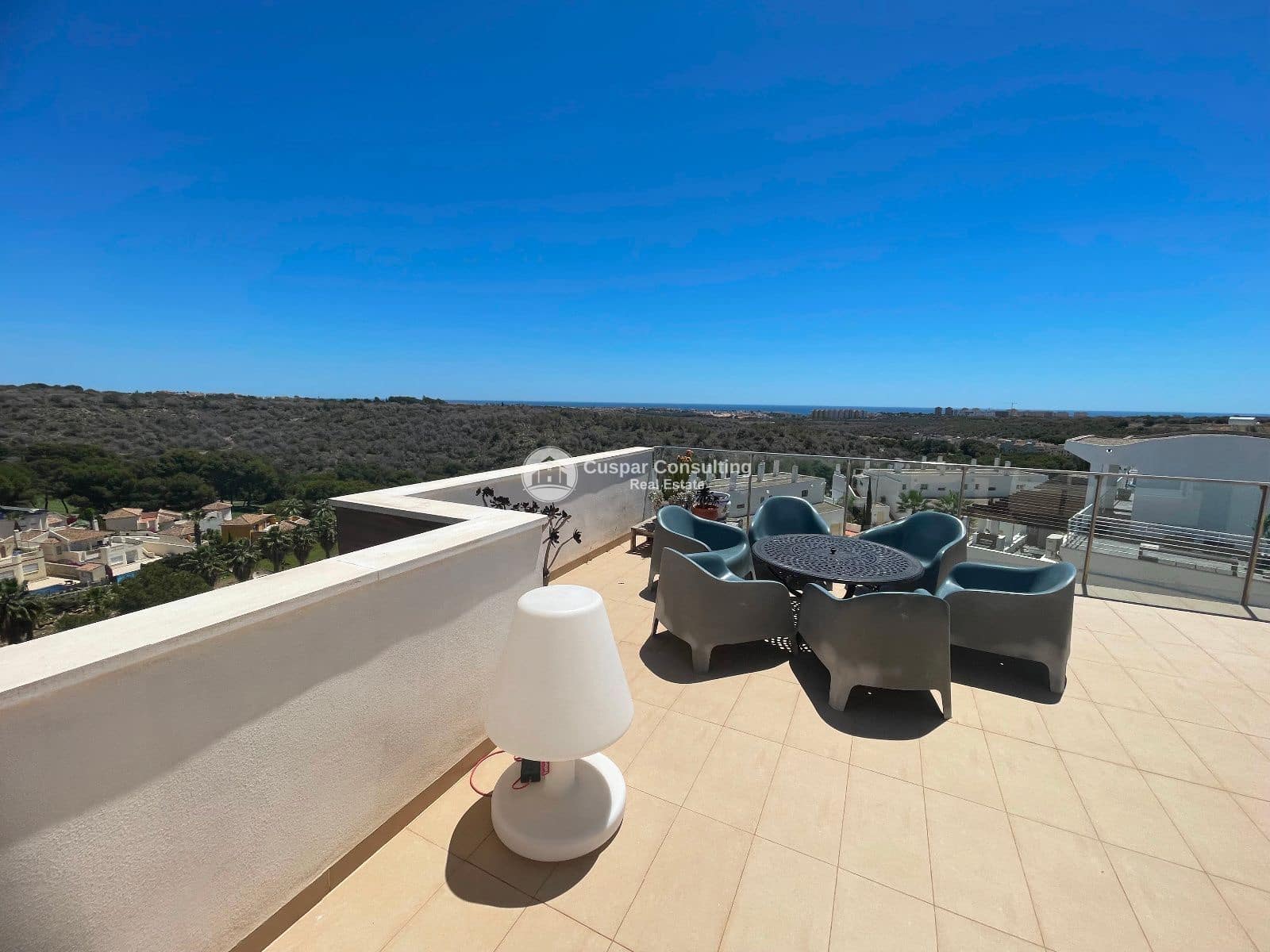 3 slaapkamer Penthouse te koop in Dehesa de Campoamor met zwembad garage - € 449.900 (Ref: 9182012)