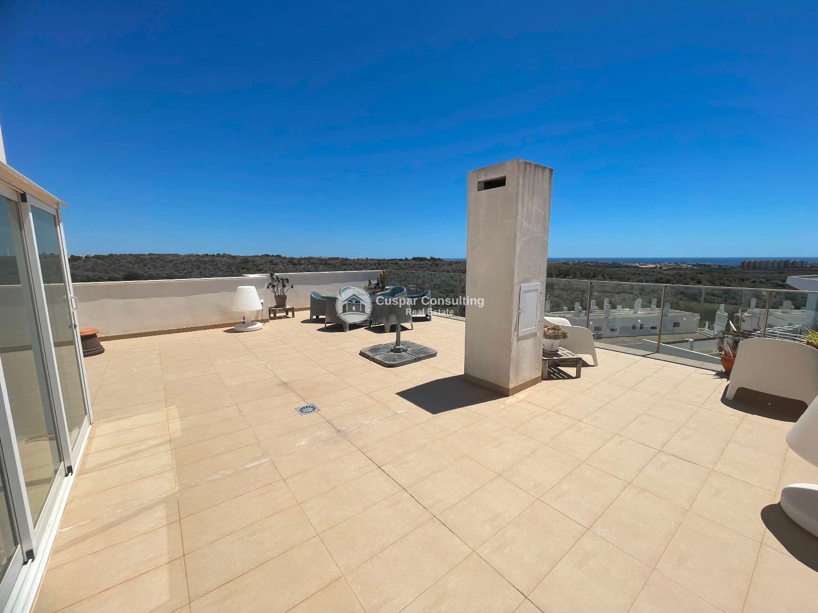 3 slaapkamer Penthouse te koop in Dehesa de Campoamor met zwembad garage - € 449.900 (Ref: 9182012)