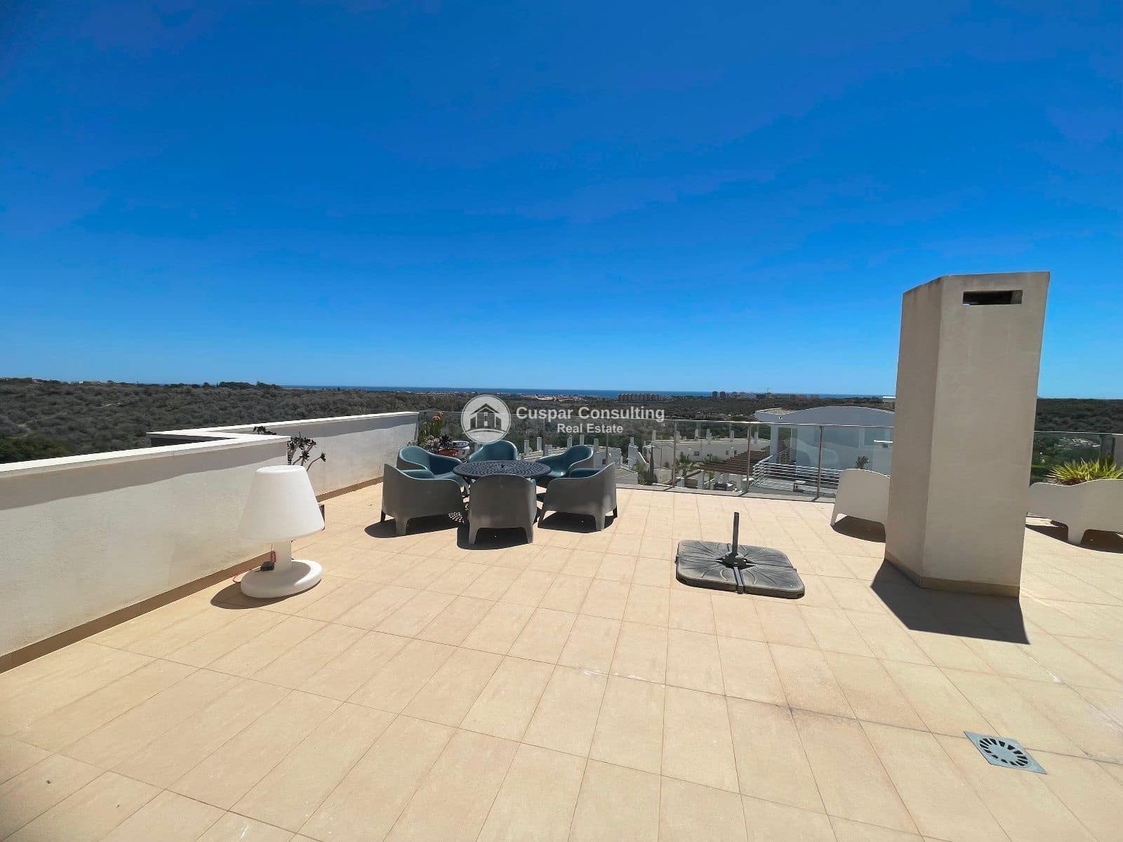 3 slaapkamer Penthouse te koop in Dehesa de Campoamor met zwembad garage - € 449.900 (Ref: 9182012)