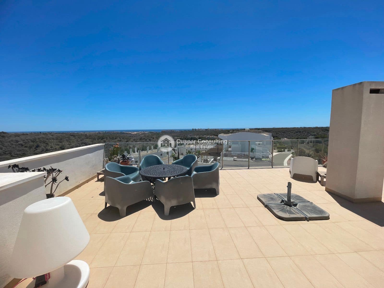 3 slaapkamer Penthouse te koop in Dehesa de Campoamor met zwembad garage - € 449.900 (Ref: 9182012)