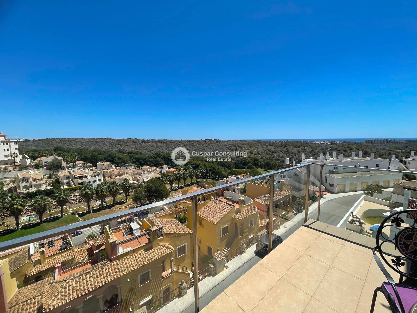 3 slaapkamer Penthouse te koop in Dehesa de Campoamor met zwembad garage - € 449.900 (Ref: 9182012)
