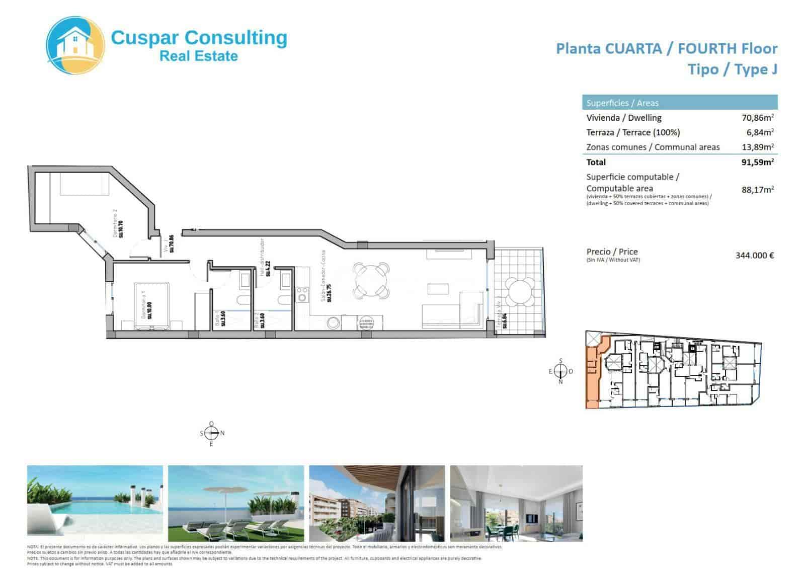 3 bedroom Villa for sale in Pilar de la Horadada with pool garage - € 520,000 (Ref: 9193151)