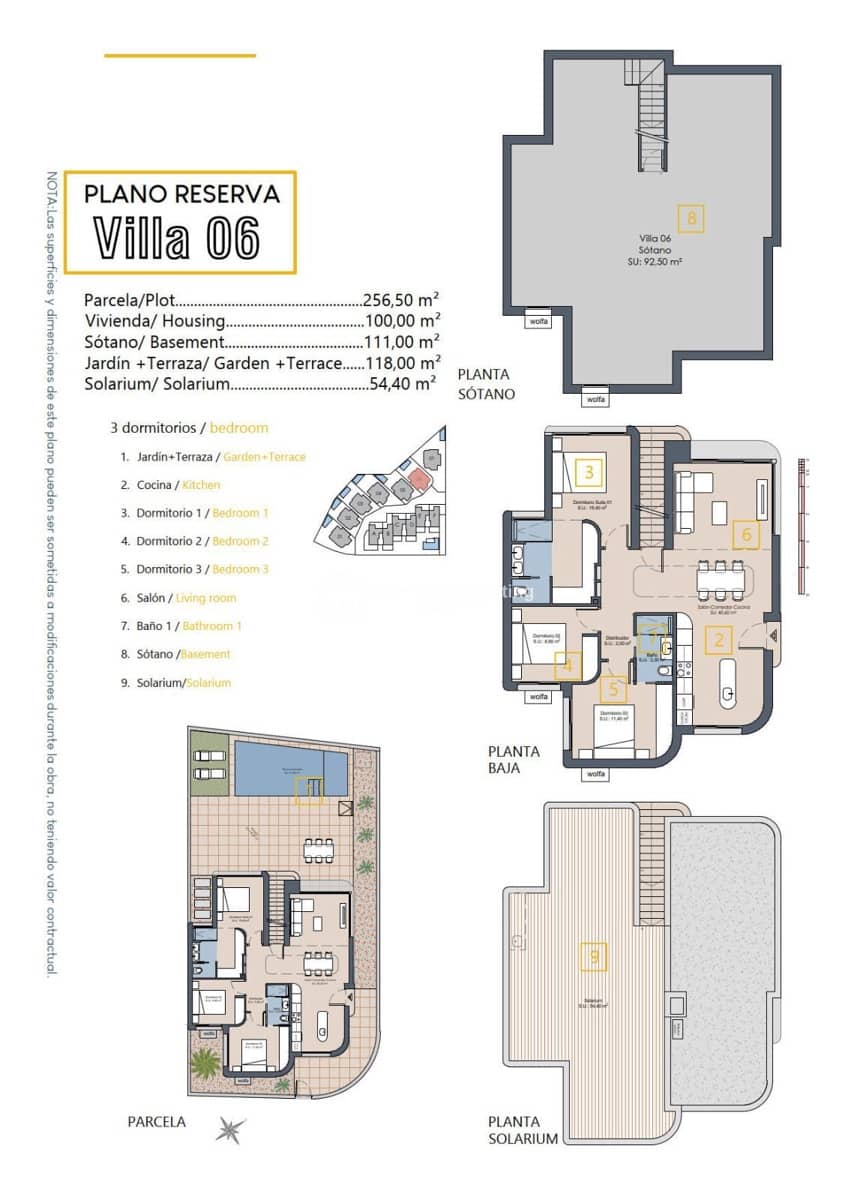3 quarto Moradia para venda em Los Alcazares com piscina garagem - 589 000 € (Ref: 9278759)
