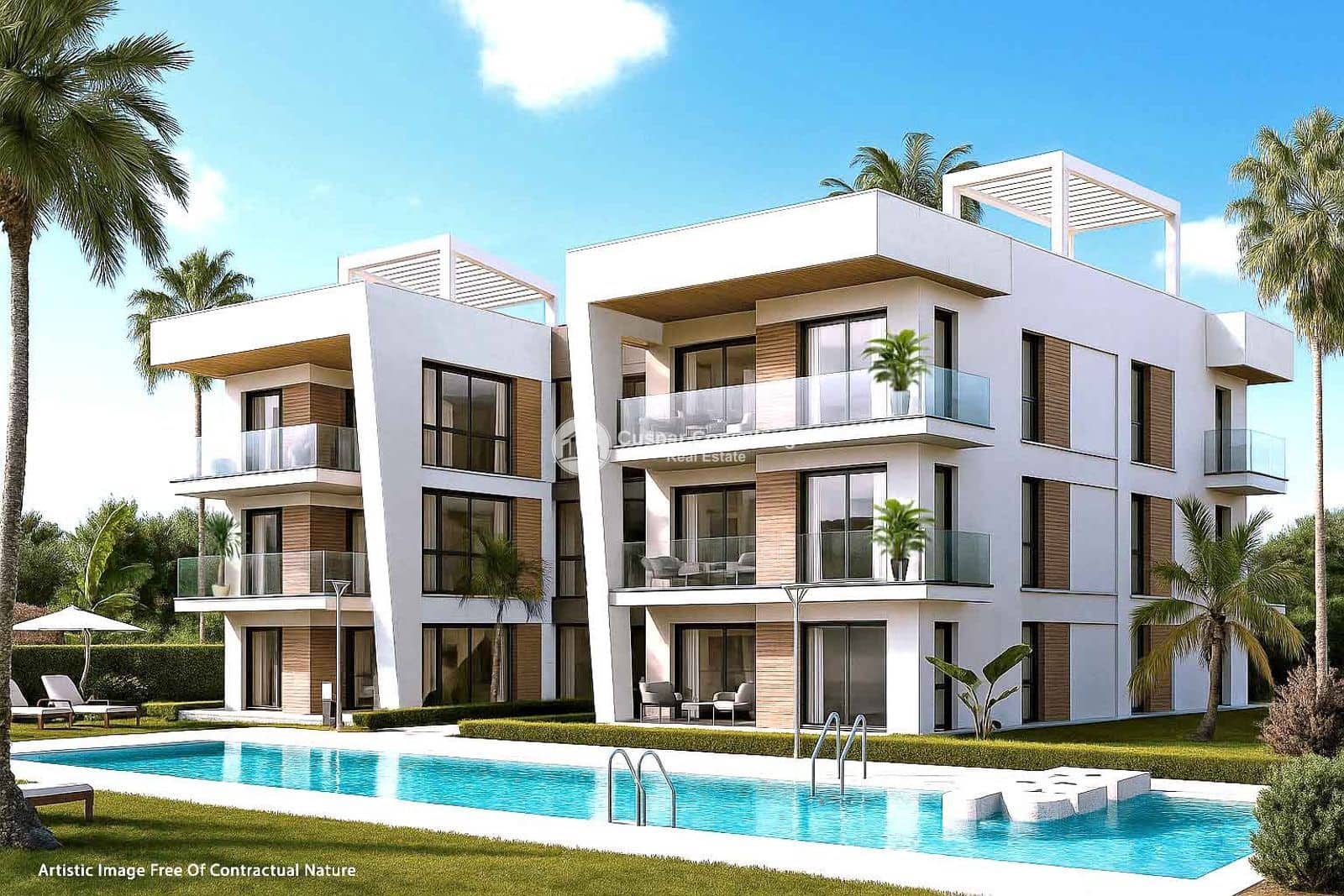 2 soverom Leilighet til salgs i Los Alcazares med svømmebasseng garasje - € 339 000 (Ref: 9283954)