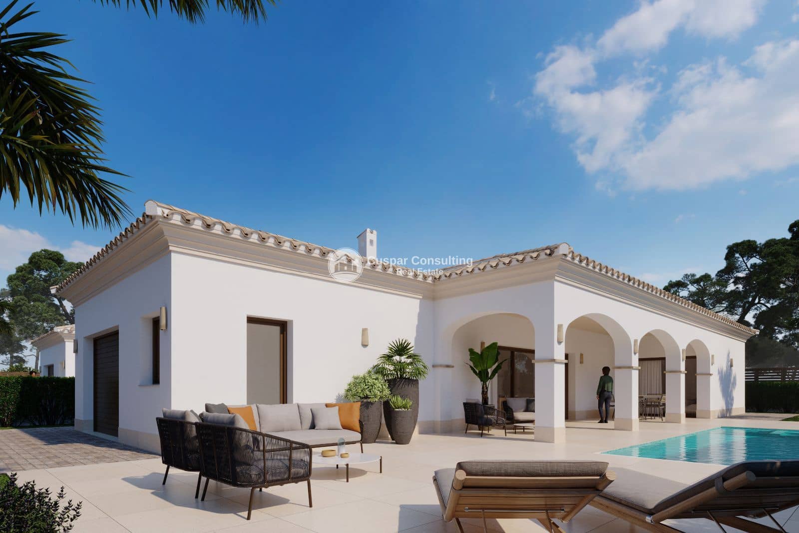 3 camera da letto Villa in vendita in Lo Pagan con piscina garage - 809.000 € (Rif: 9283956)