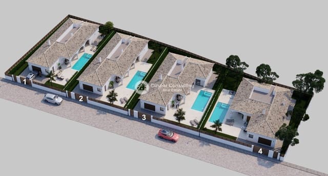 3 camera da letto Villa in vendita in Lo Pagan, San Pedro del Pinatar con piscina garage - 809.000 € (Rif: 9283956)
