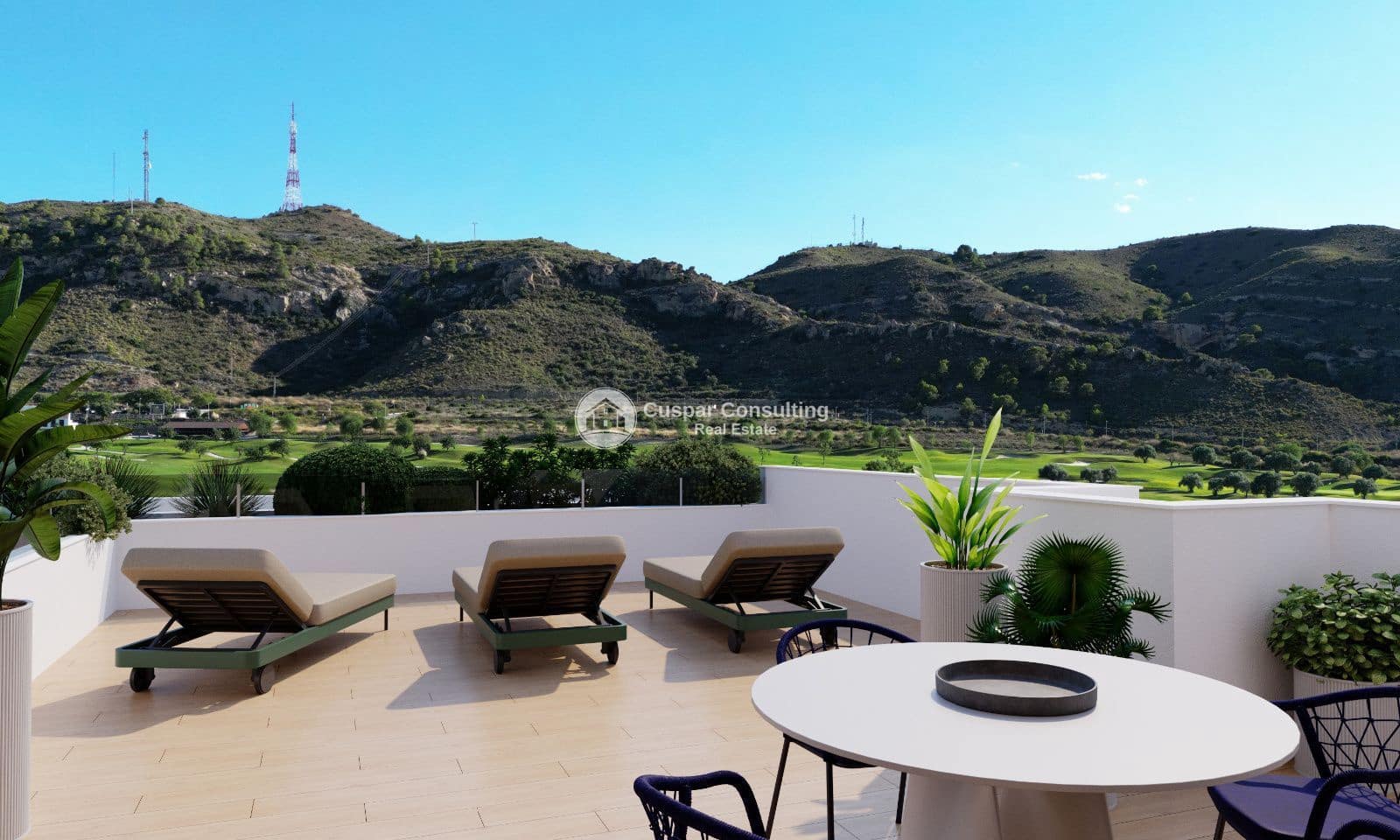 2 bedroom Flat for sale in Monforte del Cid with pool garage - € 395,000 (Ref: 9304859)