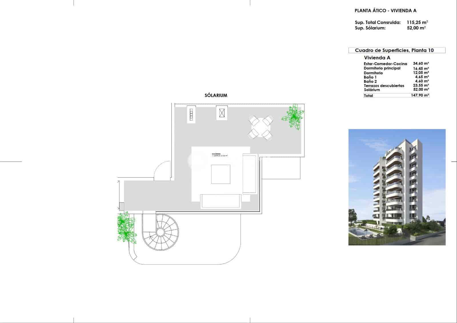 2 camera da letto Appartamento in vendita in Guardamar del Segura con piscina garage - 269.000 € (Rif: 9305373)