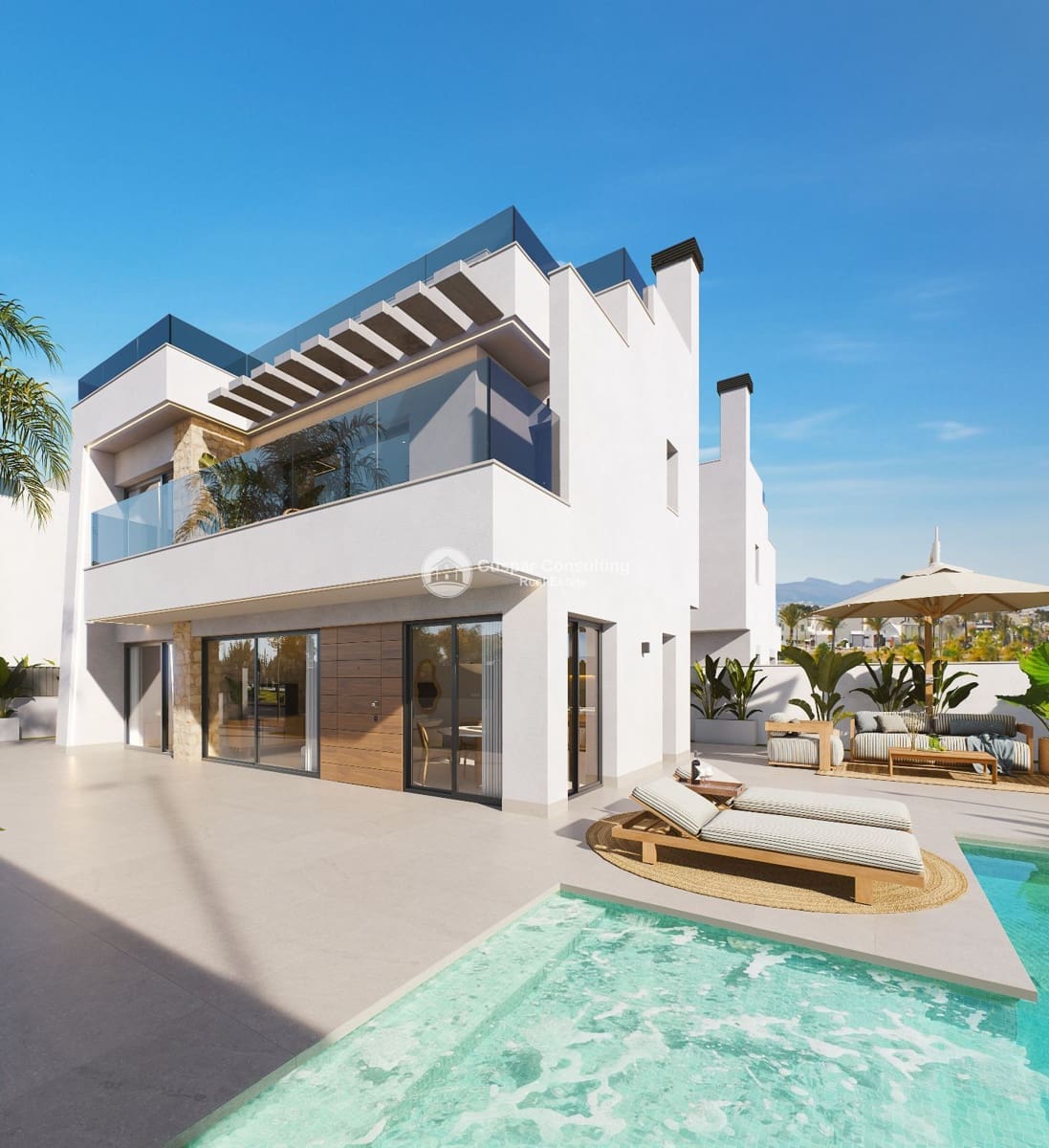 4 soverom Villa til salgs i Los Alcazares med svømmebasseng garasje - € 785 000 (Ref: 9338704)