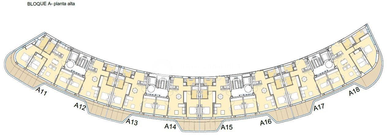 3 soverom Penthouse til salgs i Aguilas med svømmebasseng garasje - € 427 000 (Ref: 9354158)