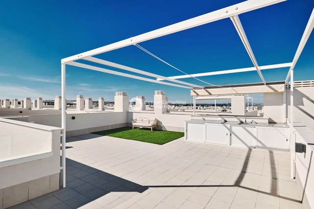 2 Zimmer Penthouse zu verkaufen in Playa de los Náufragos, Torrevieja mit Pool Garage - 410.000 € (Ref: 9406056)