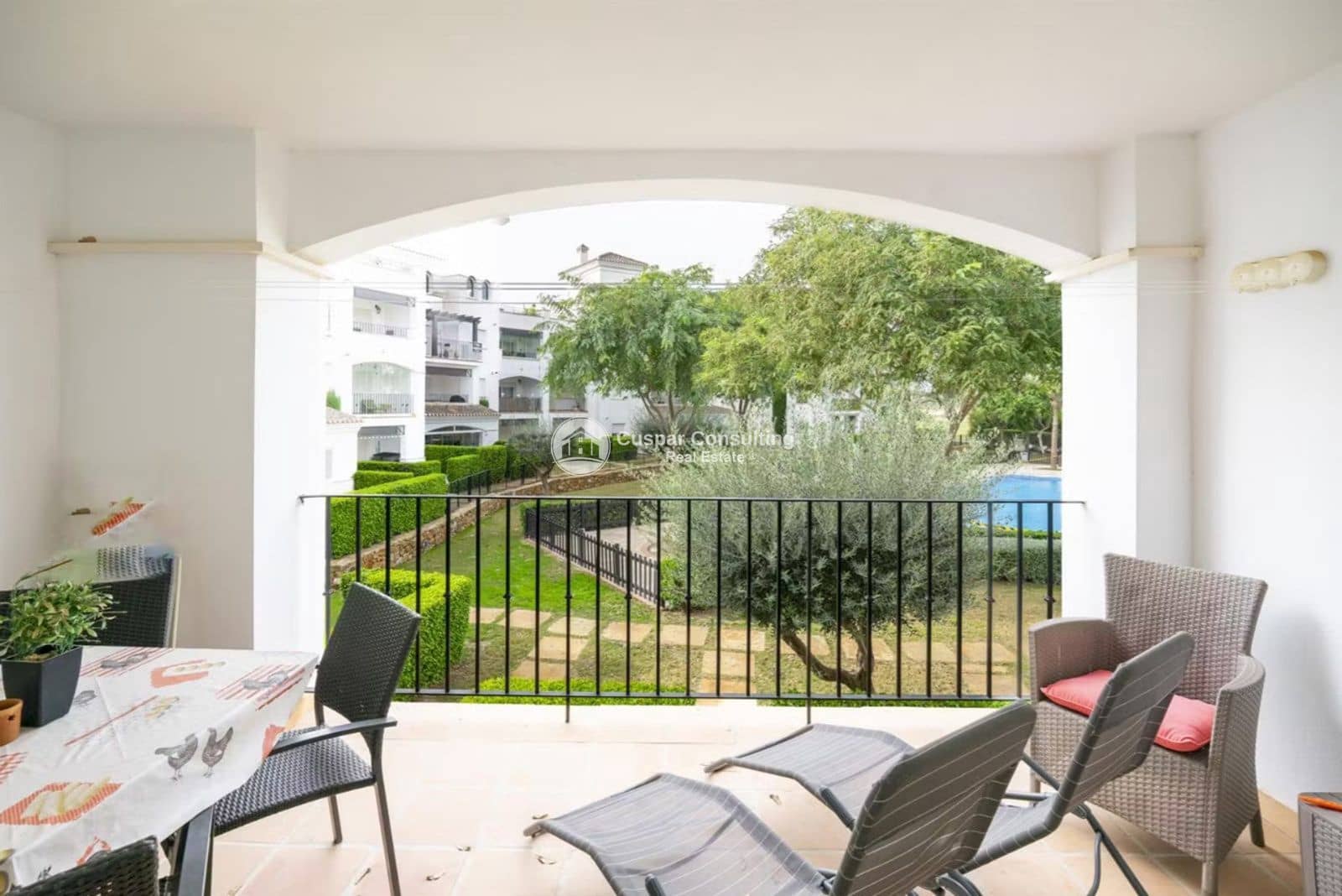 2 slaapkamer Flat te koop in Roldan met zwembad - € 130.000 (Ref: 9417605)