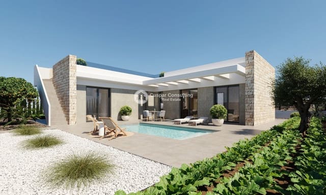 3 chambre Villa/Maison à vendre à Fuente Alamo de Murcia avec piscine garage - 369 900 € (Ref: 9419080)