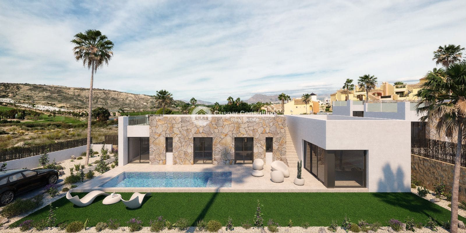 Villa for sale in Algorfa with pool garage - € 609,000 (Ref: 9426711)