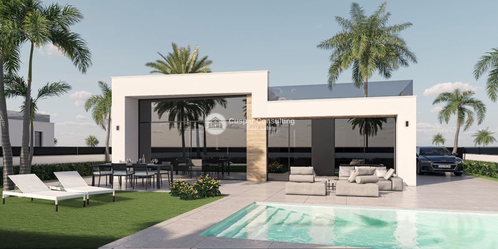 2 makuuhuone Huvila myytävänä paikassa Alhama de Murcia mukana 
autotalli - 284 000 € (Ref: 9468629)