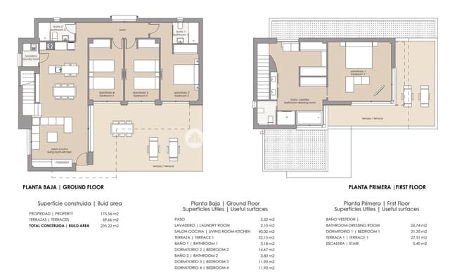 4 bedroom Villa for sale in Orihuela with pool garage - € 599,900 (Ref: 9593322)
