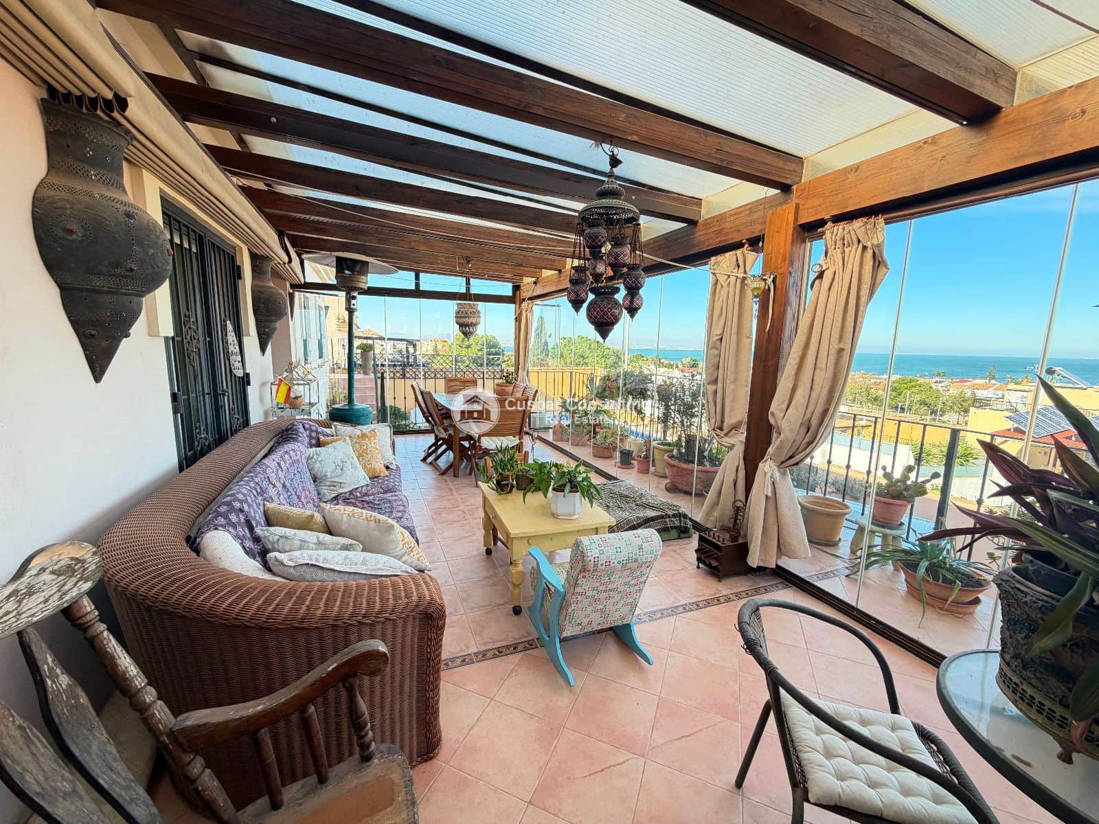 4 bedroom Villa for sale in El Carmoli with pool garage - € 425,000 (Ref: 9611909)