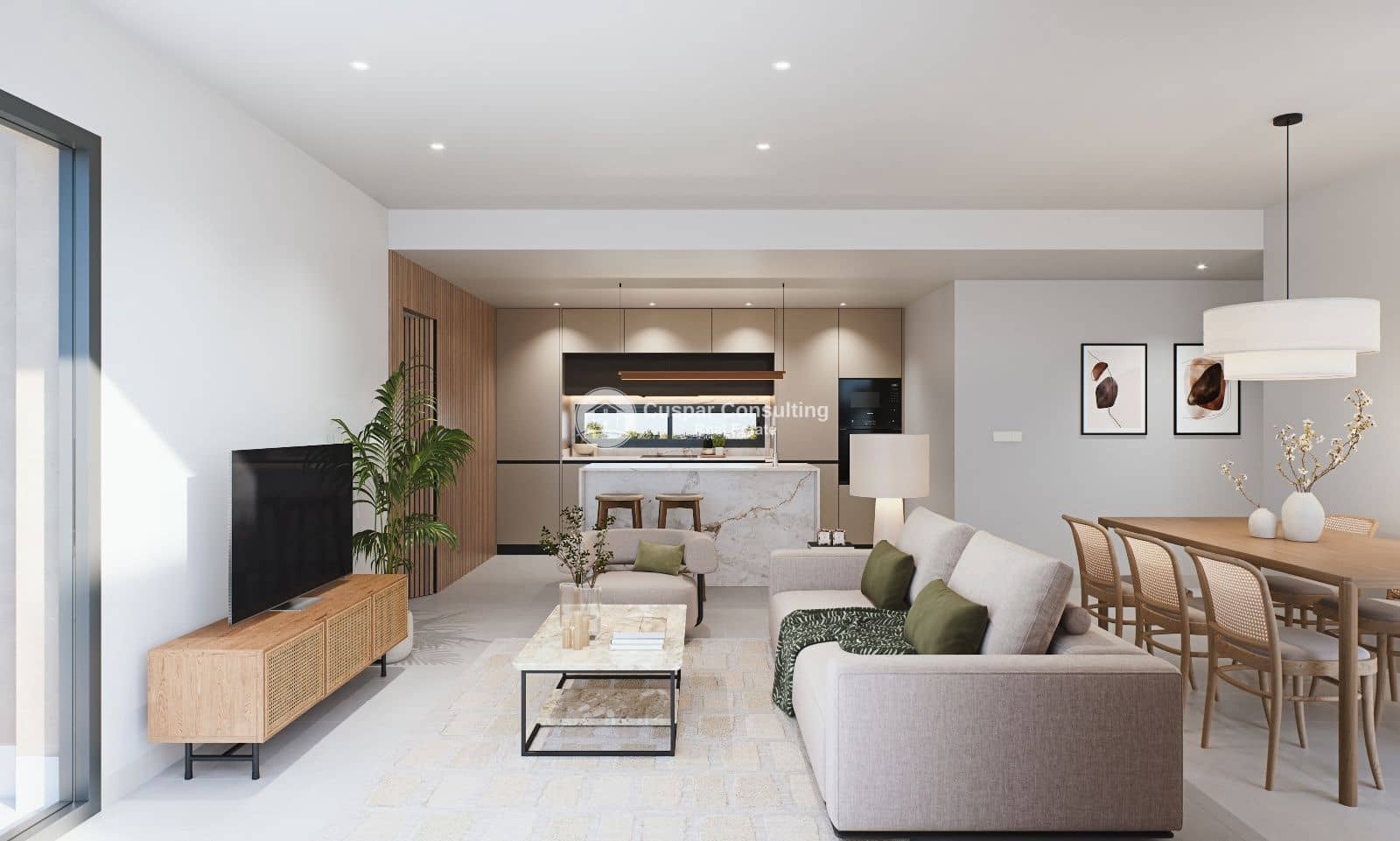 2 bedroom Penthouse for sale in Torre-Pacheco with pool garage - € 555,000 (Ref: 9627026)