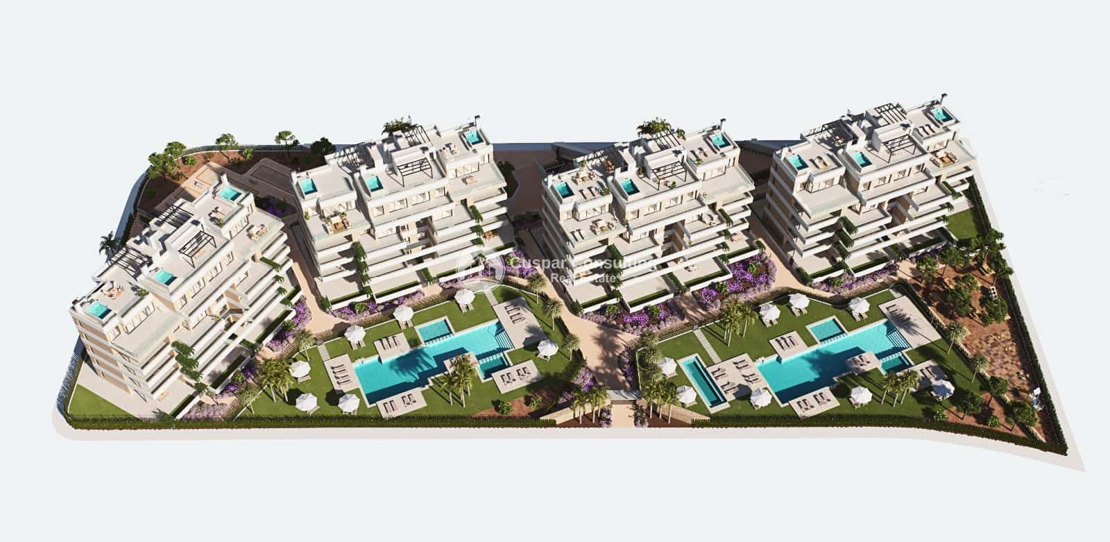 2 bedroom Penthouse for sale in Torre-Pacheco with pool garage - € 555,000 (Ref: 9627026)