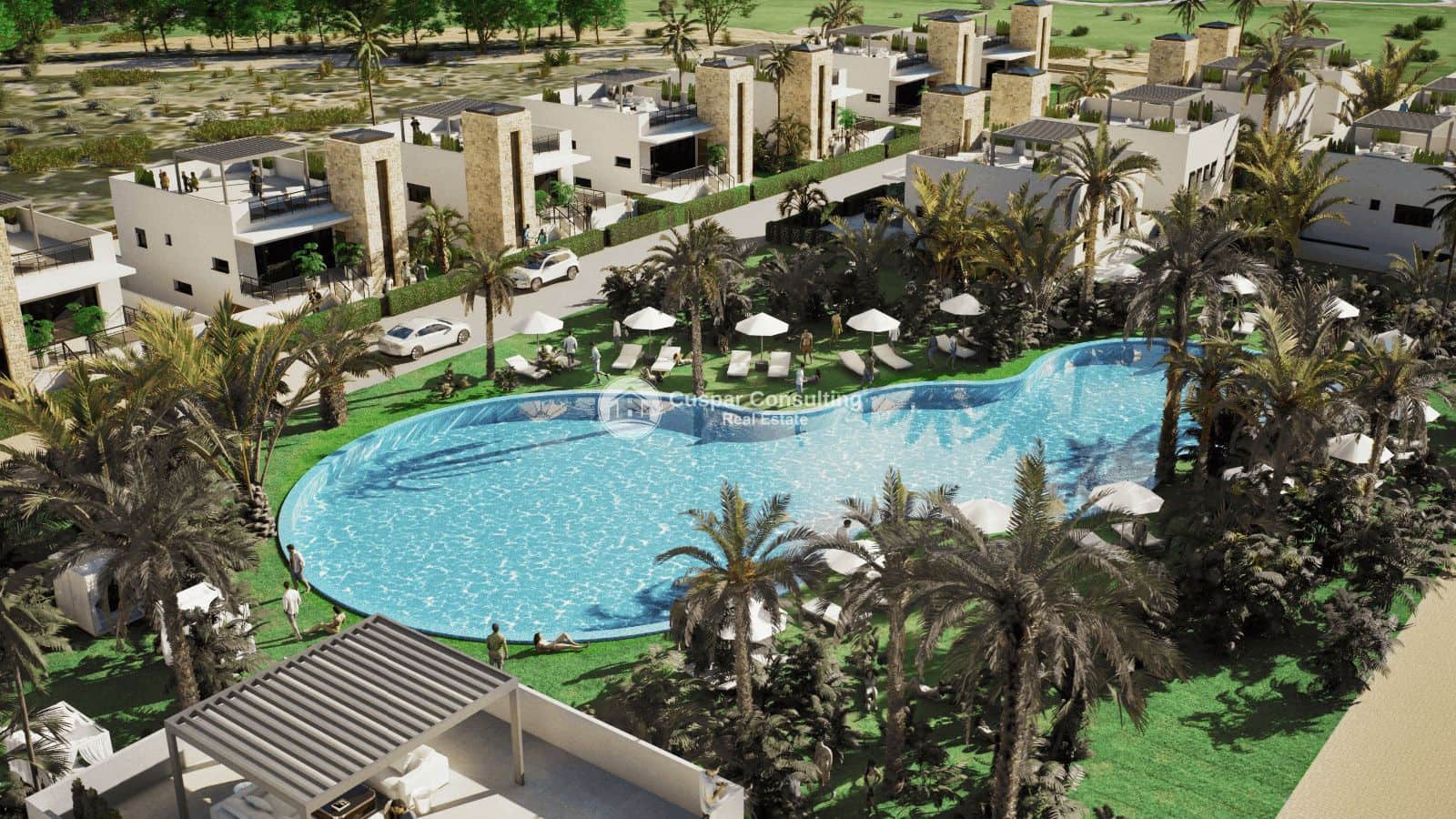 2 bedroom Villa for sale in Mazarron with pool garage - € 289,000 (Ref: 9694496)