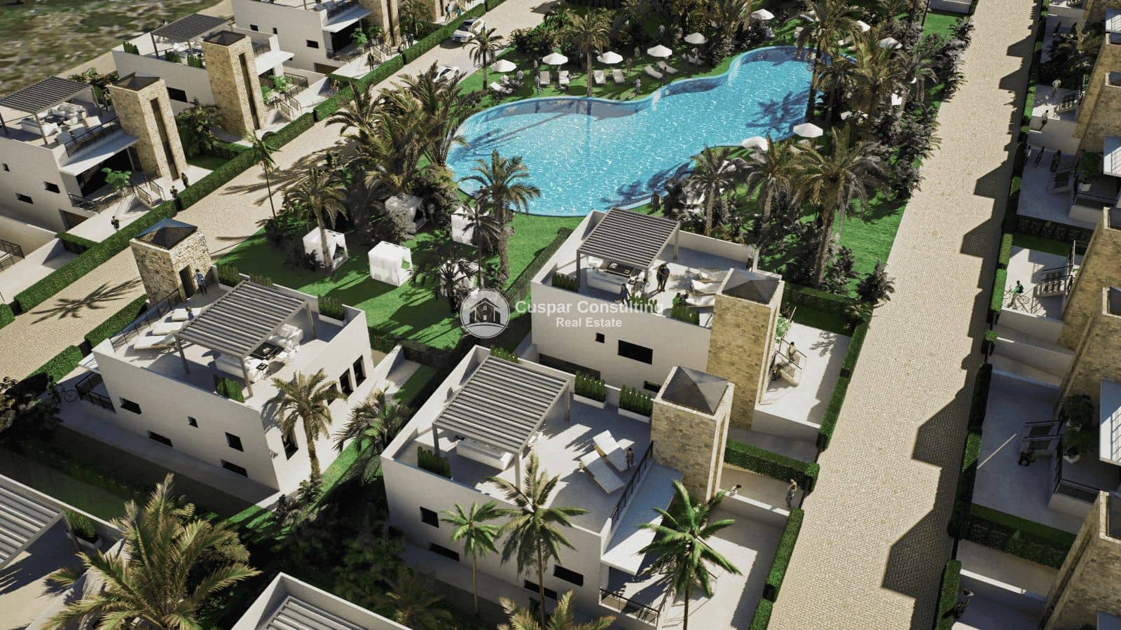 2 bedroom Villa for sale in Mazarron with pool garage - € 289,000 (Ref: 9694496)