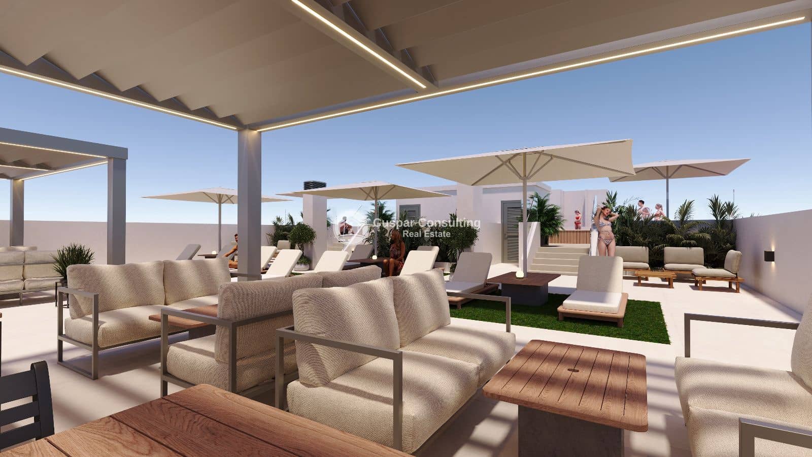 Piso de 1 habitación en San Miguel de Salinas en venta con piscina - 125.000 € (Ref: 9707975)