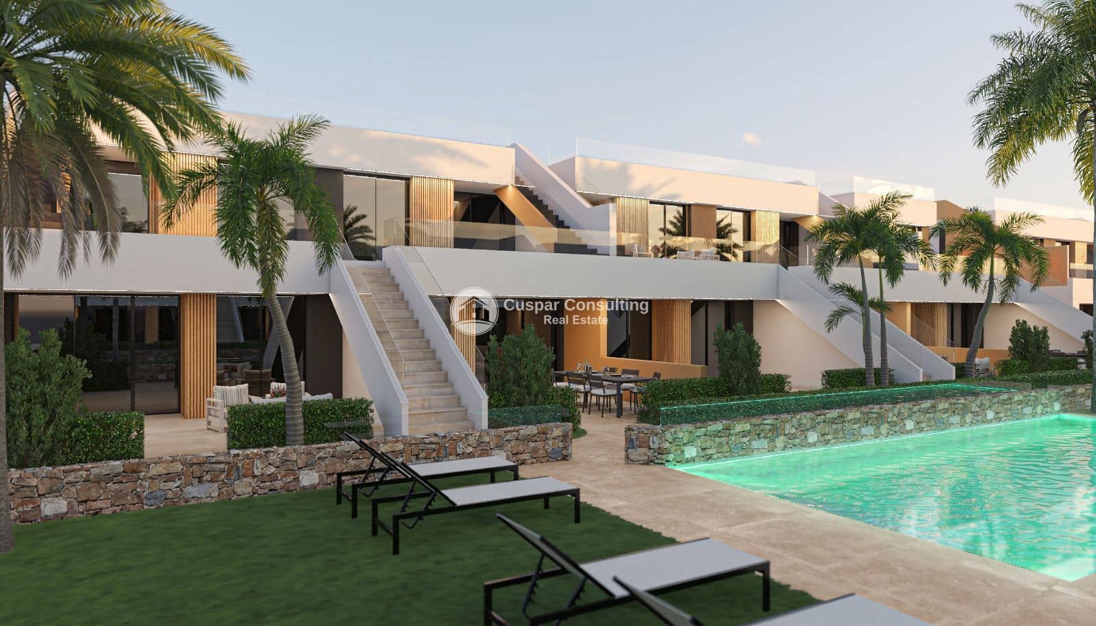 2 soveværelse Byhus til salg i Alhama de Murcia med swimmingpool garage - € 240.000 (Ref: 9714339)