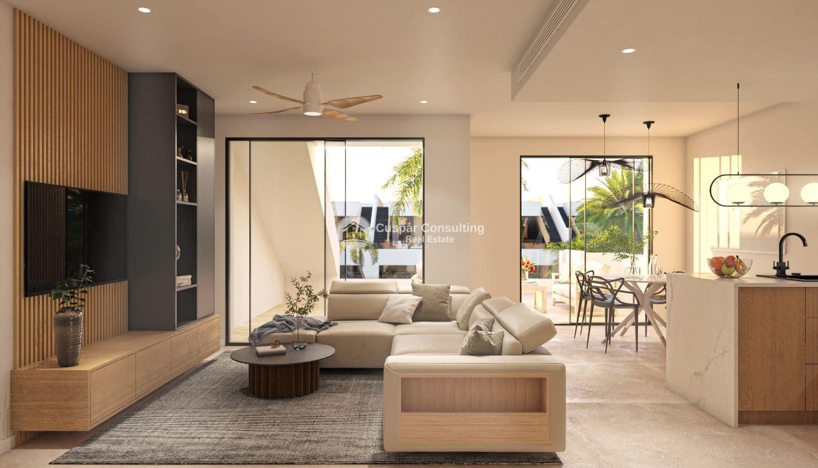 2 soveværelse Byhus til salg i Alhama de Murcia med swimmingpool garage - € 240.000 (Ref: 9714339)