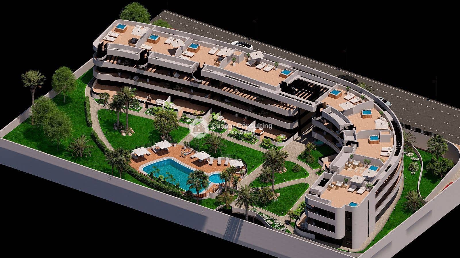 Piso de 3 habitaciones en Los Alcázares en venta con piscina garaje - 329.900 € (Ref: 9720884)