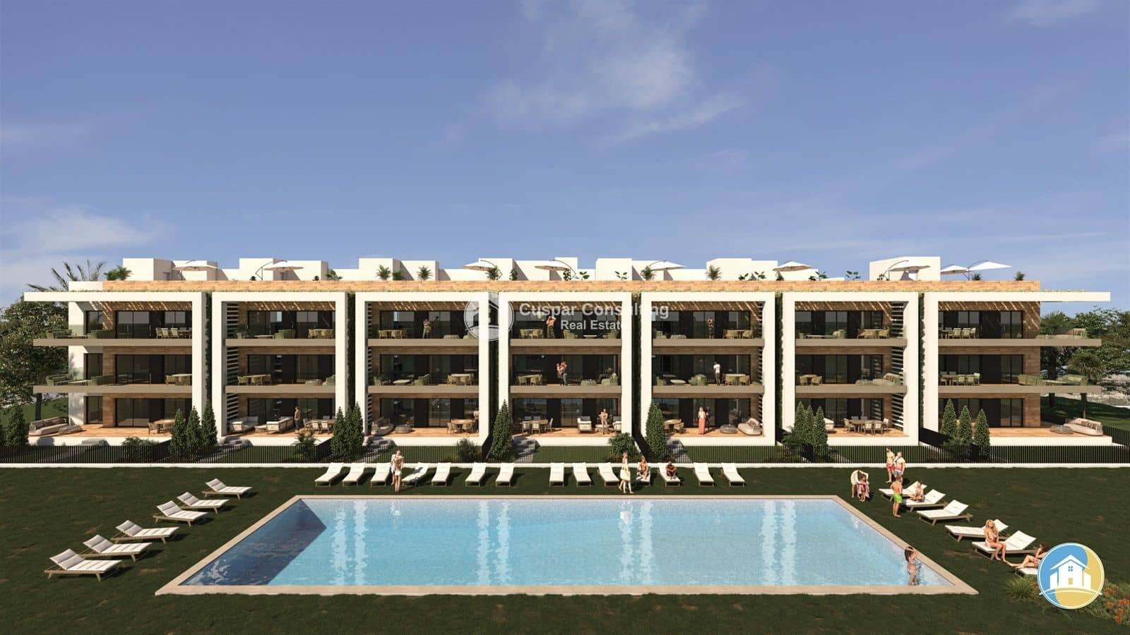 Piso de 3 habitaciones en Los Alcázares en venta con piscina garaje - 317.000 € (Ref: 9725015)