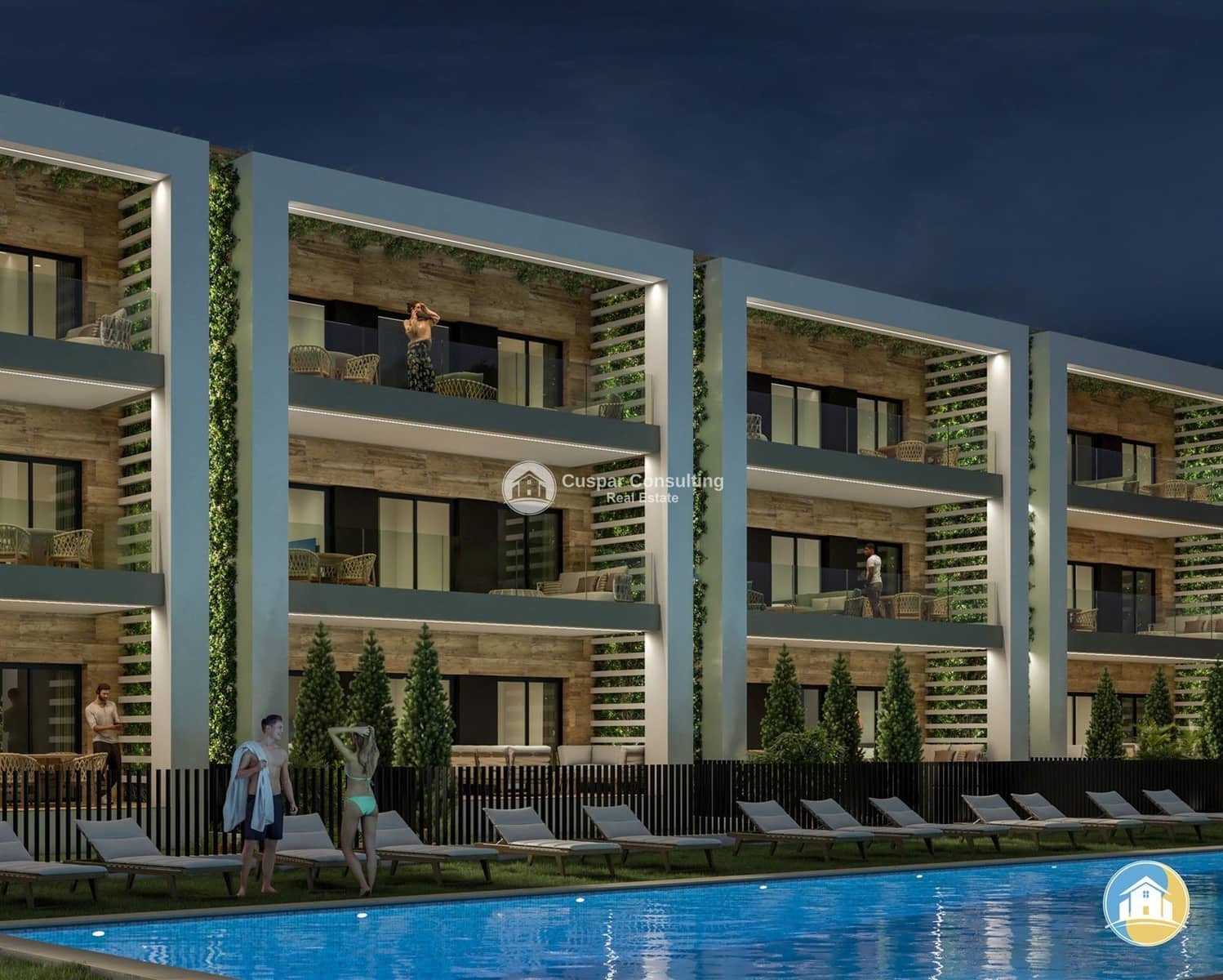 3 soveværelse Penthouse til salg i Los Alcazares med swimmingpool garage - € 395.000 (Ref: 9725151)