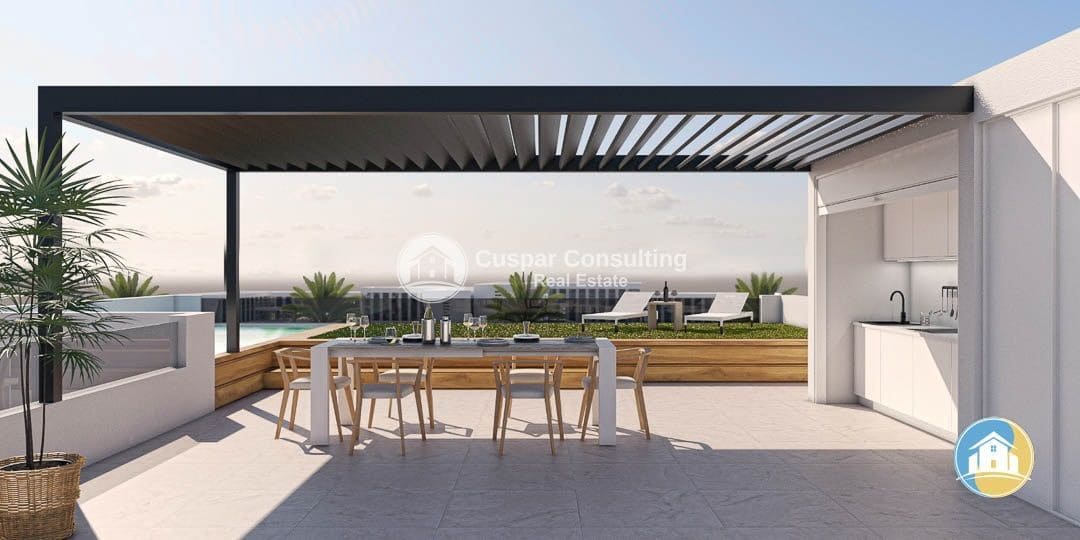 Ático de 3 habitaciones en Lo Pagan en venta con piscina garaje - 449.000 € (Ref: 9734210)