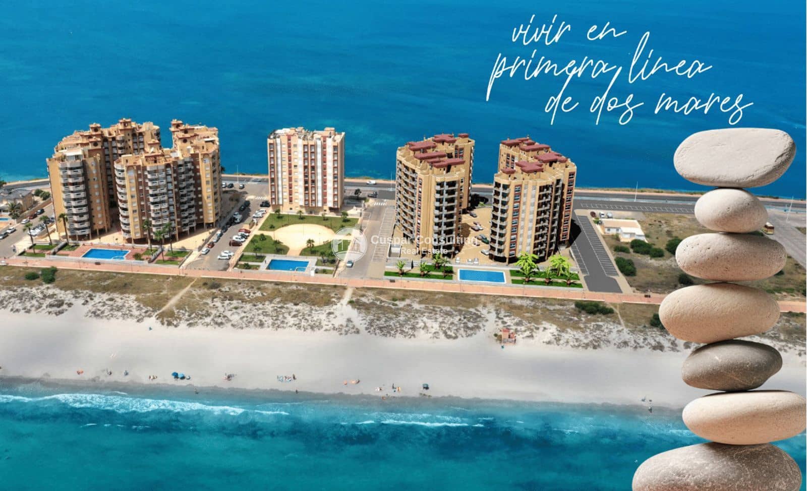 1 makuuhuone Asunto myytävänä paikassa La Manga del Mar Menor - 205 033 € (Ref: 9737301)