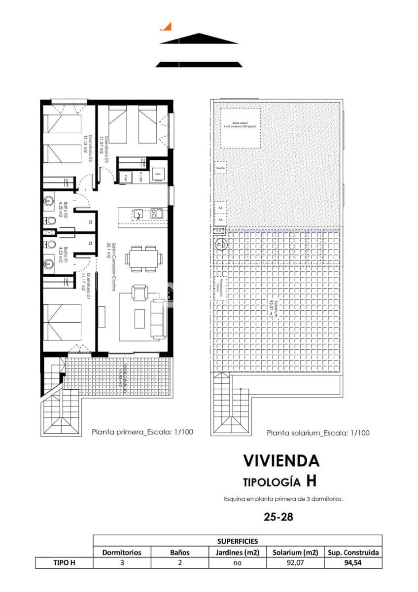 Ático de 3 habitaciones en Pilar de la Horadada en venta con piscina garaje - 305.000 € (Ref: 9737721)