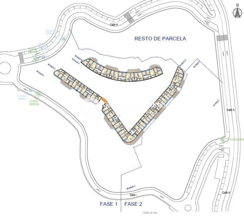 2 slaapkamer Flat te koop in Aguilas met zwembad garage - € 356.500 (Ref: 9749362)