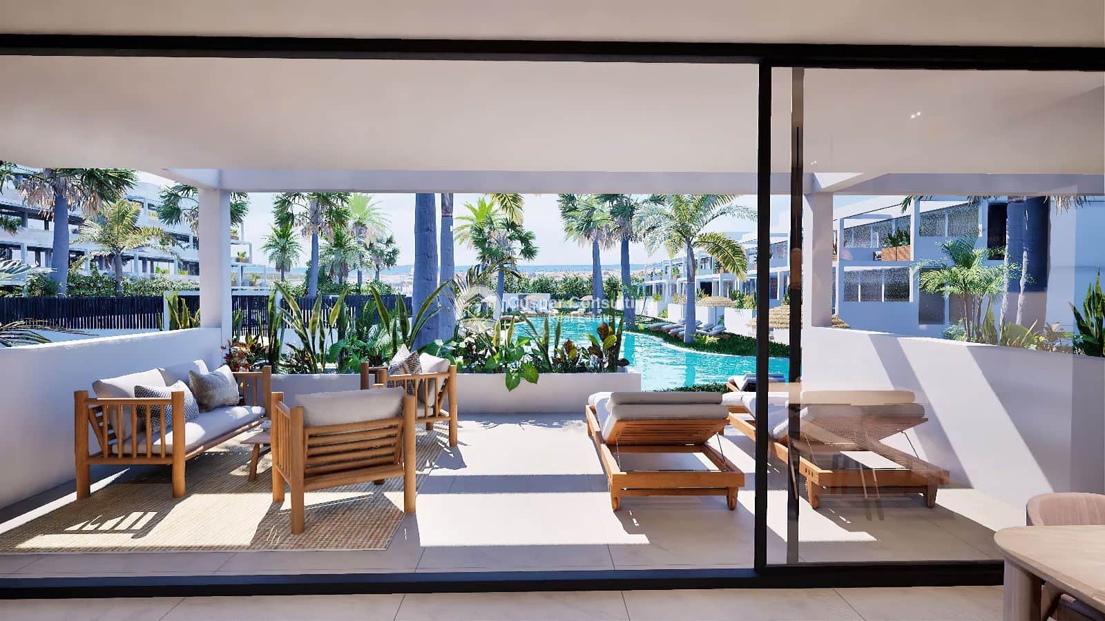 3 sovrum Lägenhet till salu i Mar de Cristal med pool garage - 360 000 € (Ref: 9760118)