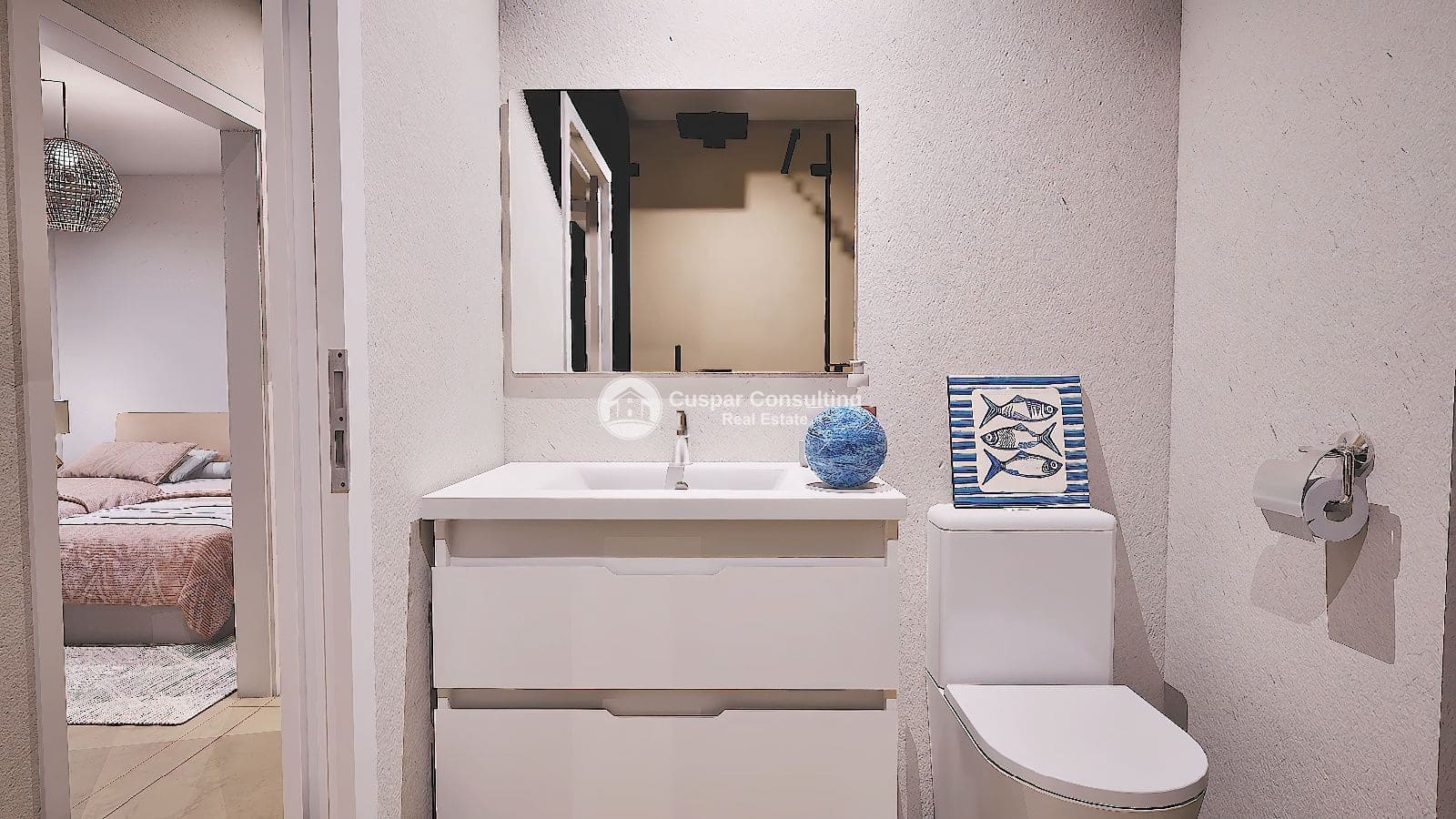 2 slaapkamer Flat te koop in Mar de Cristal met zwembad garage - € 270.000 (Ref: 9760119)