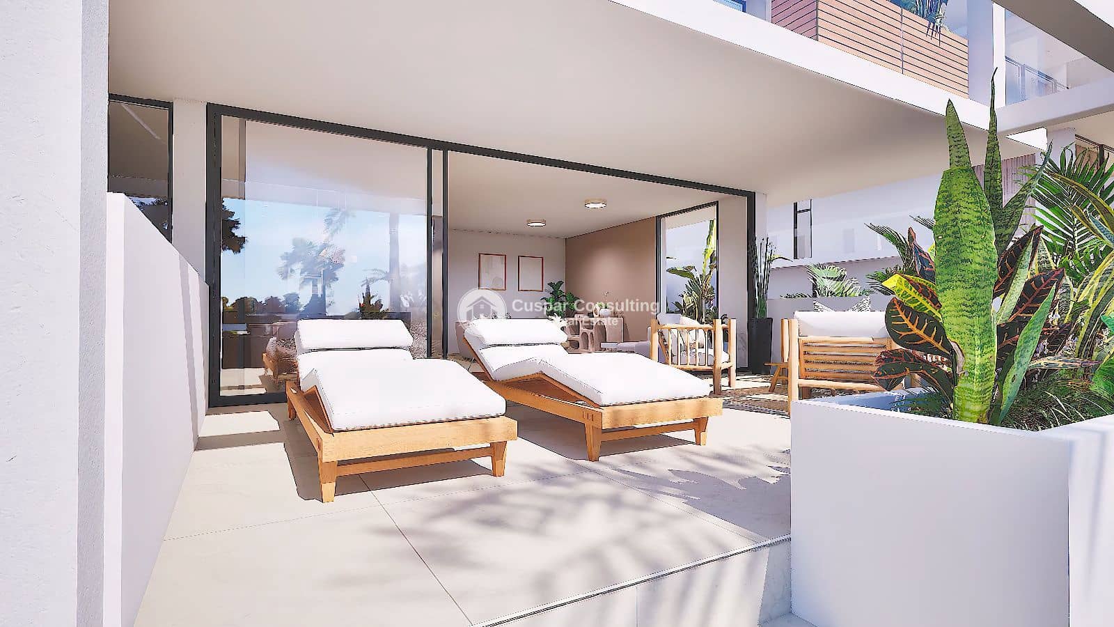 2 slaapkamer Flat te koop in Mar de Cristal met zwembad garage - € 270.000 (Ref: 9760119)